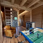 Le Grand V, De Luxe Avec Piscine Interieure Chalé Ban-sur-Meurthe-Clefcy