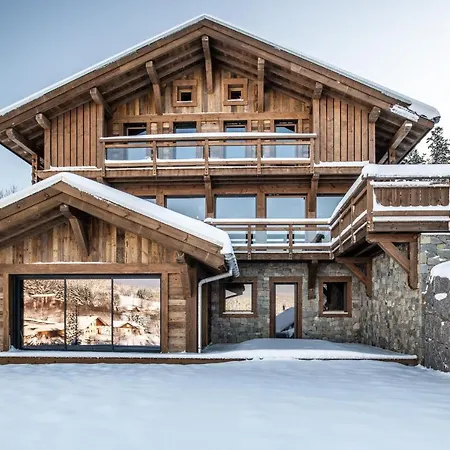 Chalet Le Grand V, De Luxe Avec Piscine Interieure