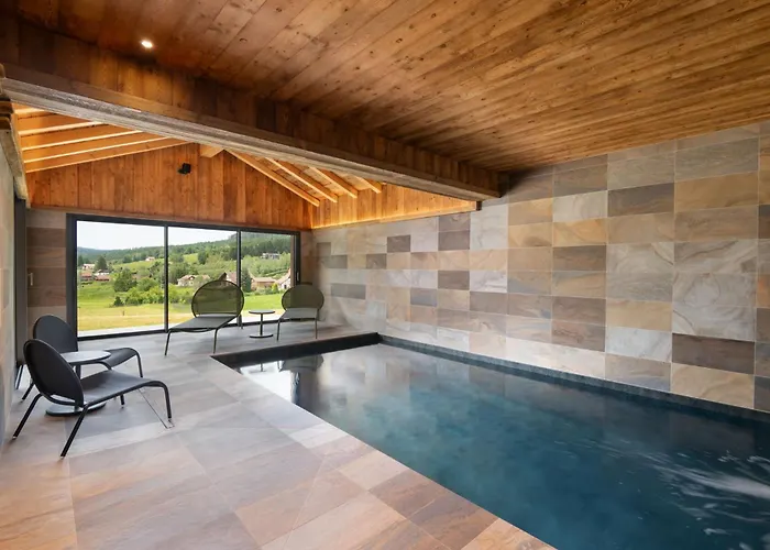 Le Grand V, De Luxe Avec Piscine Interieure Ban-sur-Meurthe-Clefcy