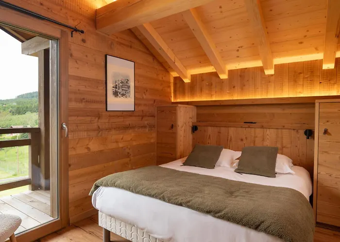 Le Grand V, De Luxe Avec Piscine Interieure Horská chata